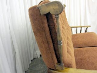 Vintage Lazy Boy Dual Recliner Love Seat Wall Hugger New Upholstery