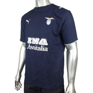 Mens Puma Lazio Replica Football Soccer Shirt Top T Shirt Gym Training