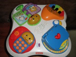 Fisher Price Laugh Learn Fun Friends Musical Activity Table Play