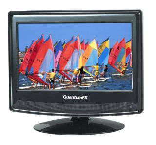 Quantumfx TV LCD1311 LCD 12V AC DC Widescreen HD Digital TV