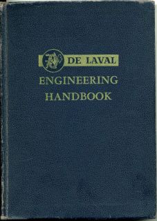 De Laval Handbook Pump Turbine Delaval Asbestos 1955