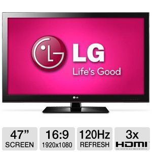 LG 47CS570 47 inch 1080p 120Hz LCD HDTV Television