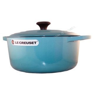 Le Creuset 7 25 Quart Round French Oven Cast Iron Caribbean Blue Pot
