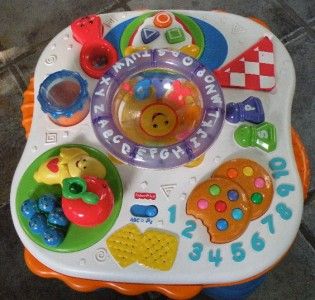 Fisher Price Laugh and Learn Learning Table EUC 