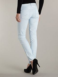 7 For All Mankind The light drill skinny leg jeans Sky Blue   