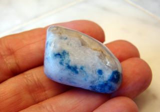 RARE Lazulite not Lazurite Gemstone Cabochon Psychic Recall Meditation