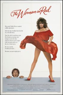 The Woman in Red 1984 Original U s One Sheet Movie Poster