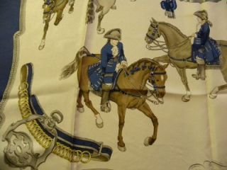 Gorgeous Hermes Reprise Silk Scarf by Ledoux