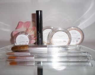 8pc Sheer Cover Mineral Makeup Set Kit Light / Medium Latte Buff