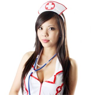 Leg Avenue Nurse Cosplay Dress Uniform Headpiece XL Size