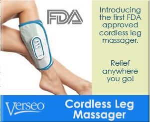 Verseo Cordless Air Compression Pressure Leg Massager