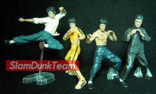 LEE Bandai 3D Kung Fu Hero Masters of Legend Gashapon Figures Set of 4