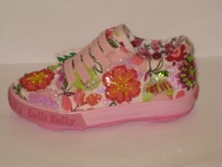 Lelli Kelly Ibisco Pink Fantacy Lace Up Shoe LK8141 New