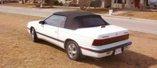 This customer installed our top and glass on his 92 Lebaron. This