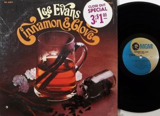 Lee Evans Cinnamon and Clove MGM LP Shrink Nice Easy Listening Vinyl