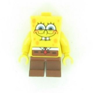 New Lego Spongebob Squarepants Smile Squint Minifig
