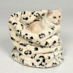 Dreamz 3 way Snuggle Convertible Sleeping Bag Pet Cat Dog Bed LEOPARD