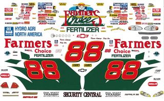 88 Kevin Lepage or Pete Orr 1 24th 1 25th Scale Waterslide Decals