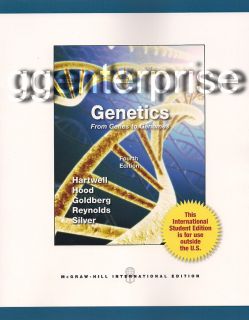 Genetics From Genes to Genomes 4th Edition Anne Reynolds Hartwell 4E