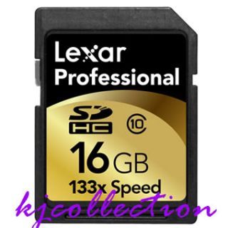 Lexar 16GB Professional SDHC Card 133x Class 10 SD