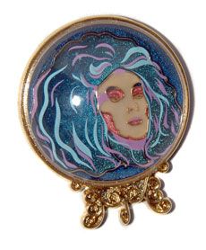 Pin WDI Cast Haunted Mansion Leota in Crystal Ball Dome Le 300
