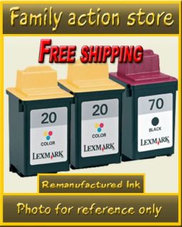 PK Lexmark 70 12A1970 Black Inkjet Printer Cartridge