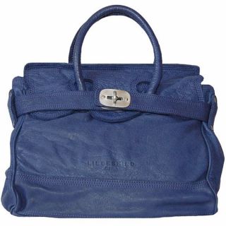Liebeskind Berlin ♥ Gloria Mid Blue Vintage Leather Bag Satchel