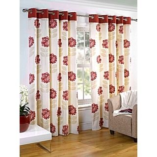 Sundour Sundour maisy curtains in red   
