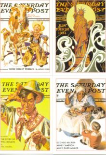 Leyendecker Art Saturday Evening Post Complete Boxed Trading