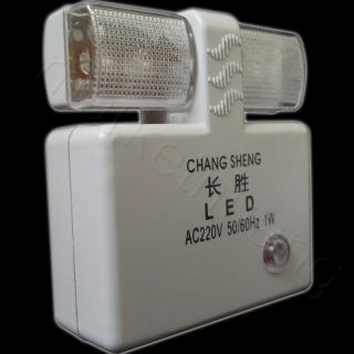 Powered Wall Plug LED Automatic Light Control Sensor Nightlight