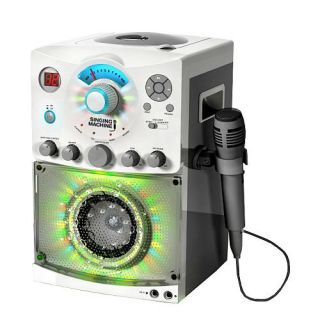 Singing Machine SML 385W CDG Karaoke Machine w/ Sound & Light System