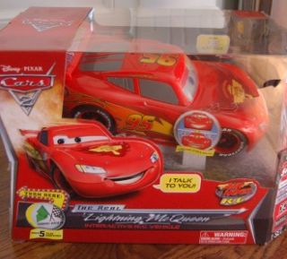 Cars 2 Lightning McQueen Remote Control Car New in Box, PLUS Race