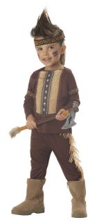 Toddler Lil Warrior Indian Halloween Costume 00087