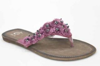 Womens Embellished Flip Flops Sandals Ladies Shoes