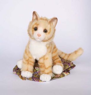 Peaches Orange TIGER CAT Plush Toy 16 Stuffed Animal CAT Kitty NEW