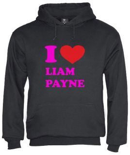 Love Liam Payne Hoodie One Direction 1D Band Colors Teen Youth New