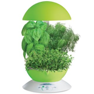 Lot of 2 Aerogarden 3 Systems Lime Green Color Hydroponic
