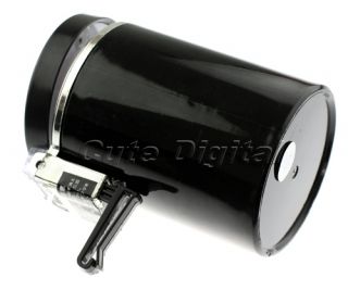 New Black Portable Auto Car LED Light Cigarette Ashtray Holder
