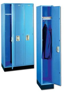 these single tier designer line lockers are widely used to hang full