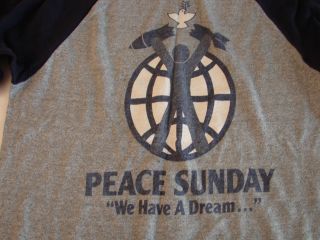 Peace Sunday Concert Tour T Shirt Stevie Nicks Linda Rondstadt