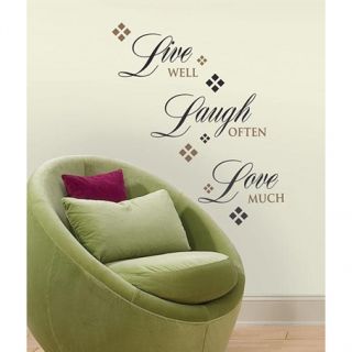 Live Love Laugh Wall Decals Sticker Home Decor Quotable