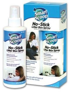 Smart Scoop No Stick Litter Box Spray 8 Oz