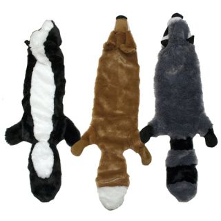 Hyper Pet Critter Skinz STUFFING FREE Dog Toys (Fox, Raccoon, Skunk) 3
