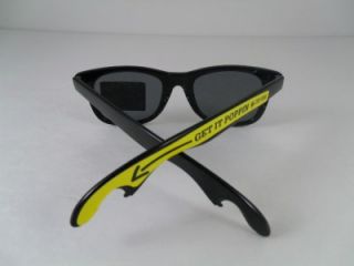 YORK Black Skateboard Bottle Opener Sunglasses Eyewear Small Scratch