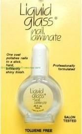 Liquid Glass Nail Laminate Strengthener Top Coat Clear