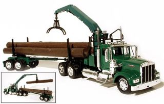 Kenworth W900 Log Hauler Truck Rig 1 32 Scale Die Cast w Plastic