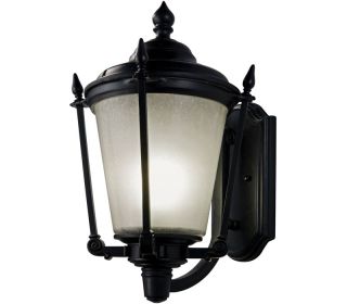 Lithonia ODLL12BL Kingsly Outdoor Wall Lighting 26W Fluorescent Black