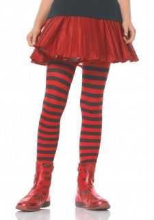 Little Girls Toddlers Striped Tights Stockings Kids Halloween Costume