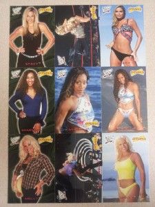 Magazine Complete 27 Card Set WWE Trish Torrie Stacy Lita RARE