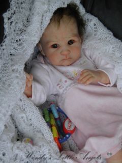 Lifelike Reborn Baby Girl Doll Created by Wendys Little Angels